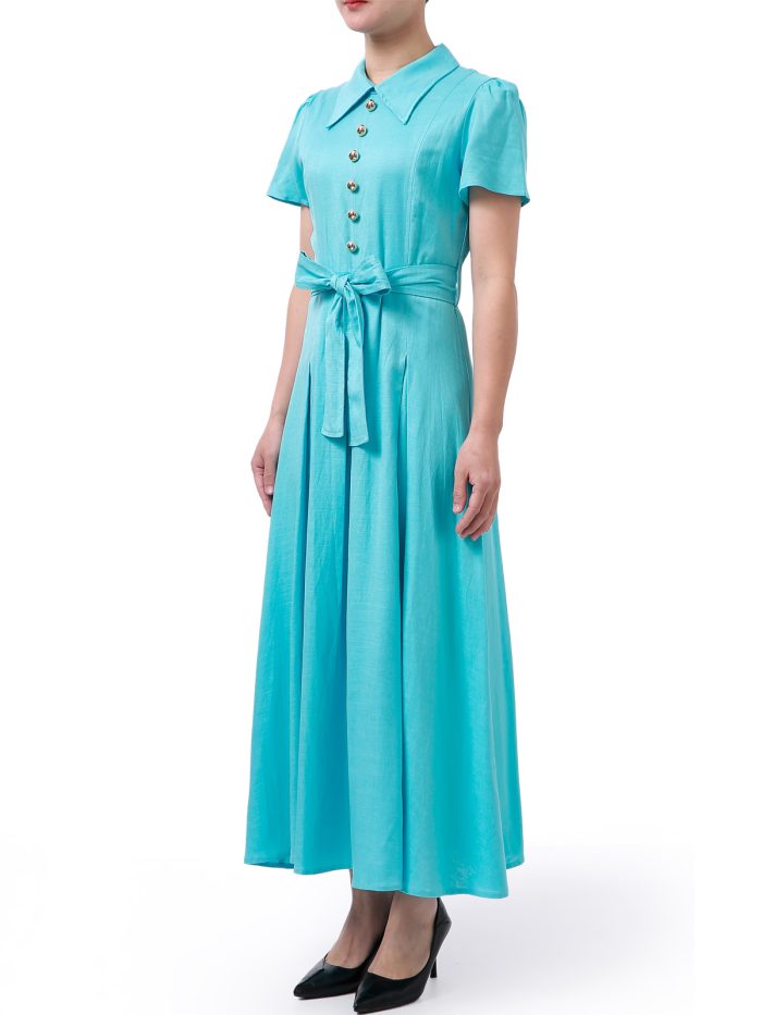 short-sleeved dress